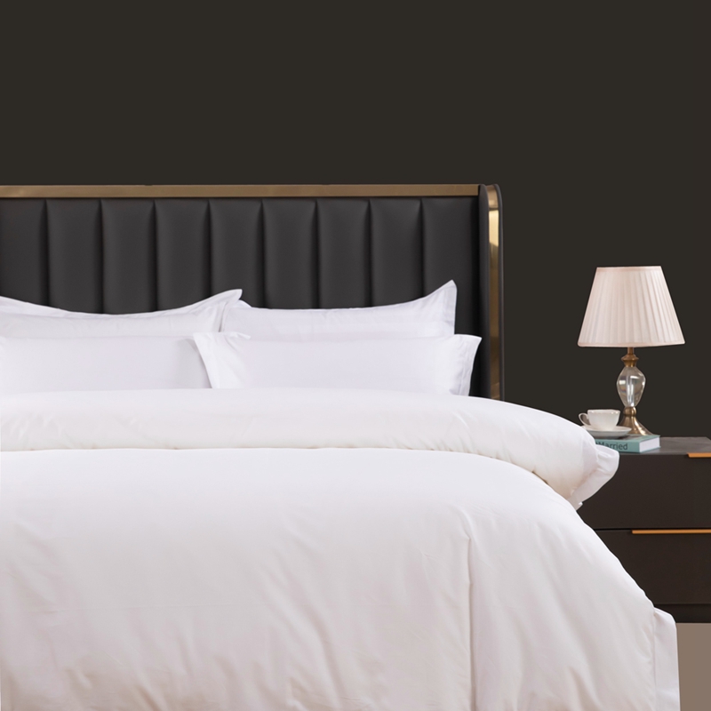 6080S 400TC 100% 면 새틴 일반 흰색 호텔 침구 세트 6080S 400TC 100% 면 새틴 일반 흰색 호텔 침구 세트