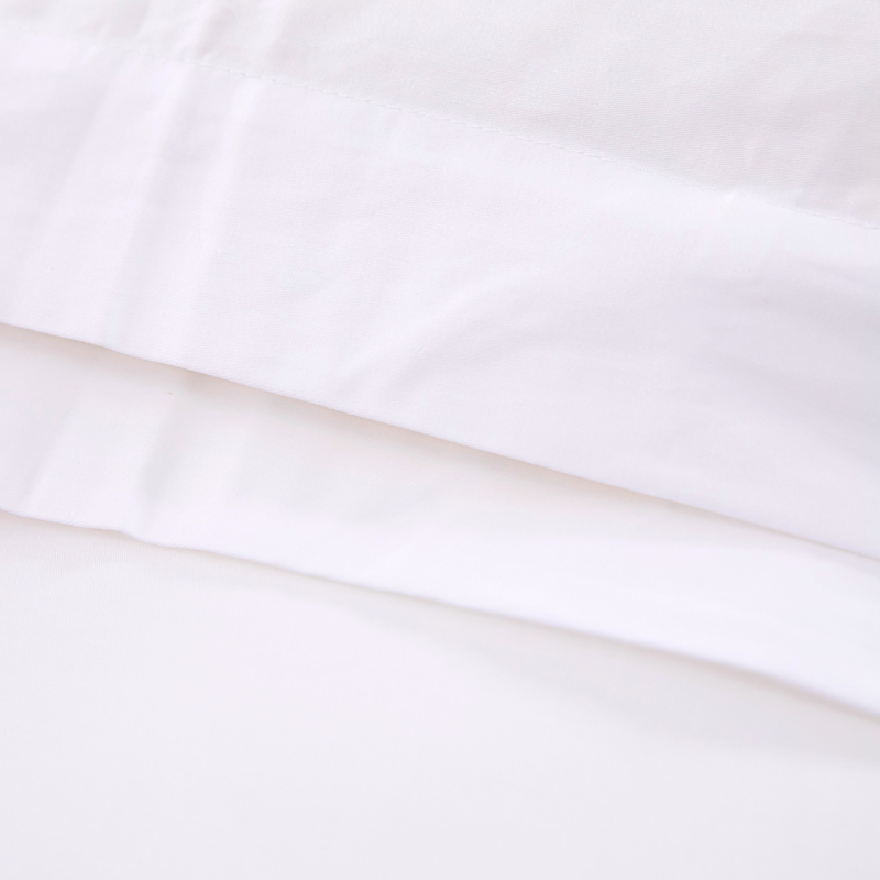 6080S 400TC 100% 면 새틴 일반 흰색 호텔 침구 세트 6080S 400TC 100% 면 새틴 일반 흰색 호텔 침구 세트