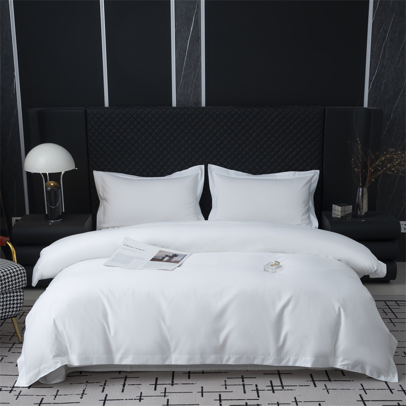 별 호텔을 위한 50% 면 50% 폴리에스테 300TC 직물 침구 세트