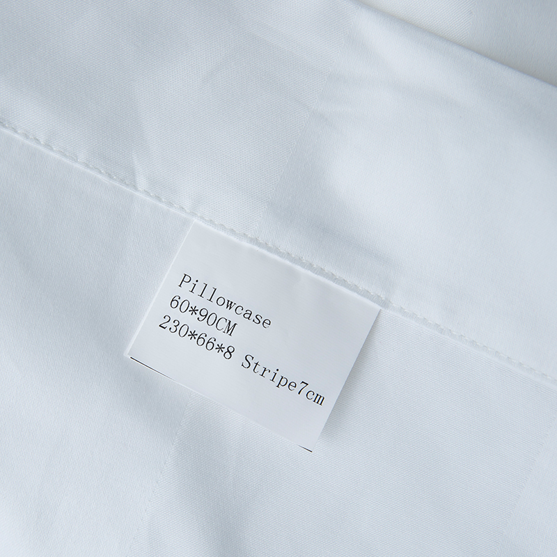 5성급 호텔 침구 세트를 위한 7cm 새틴 줄무늬 보통 흰색 750TC 100% 면 5성급 호텔 침구 세트를 위한 7cm 새틴 줄무늬 보통 흰색 750TC 100% 면
