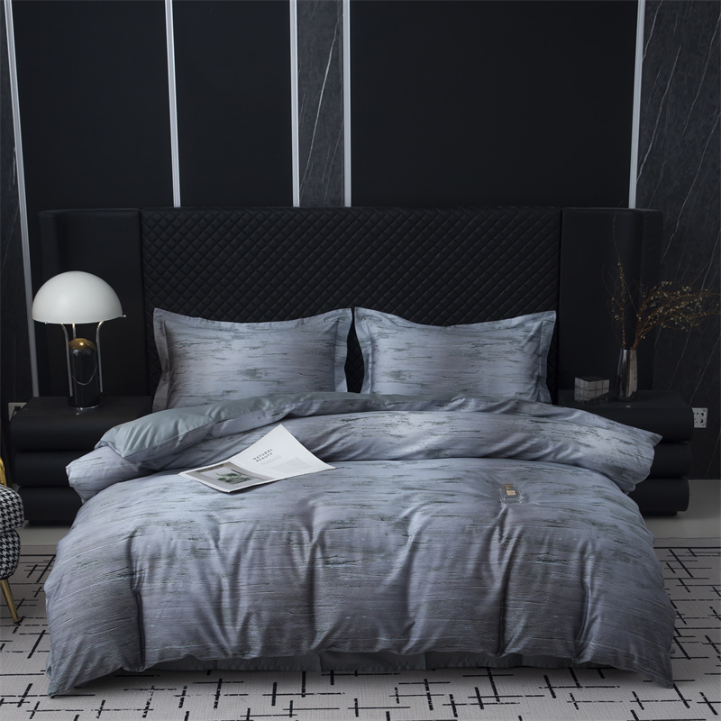 인상적인 디지털 프린트 100S 면 침구 세트