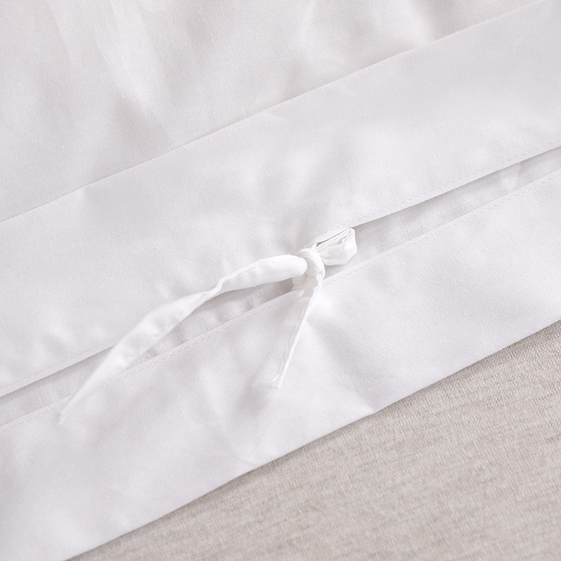 자카드 테이프 장식 맞춤형 60년대 면 호텔 침구 세트 자카드 테이프 장식 맞춤형 60년대 면 호텔 침구 세트